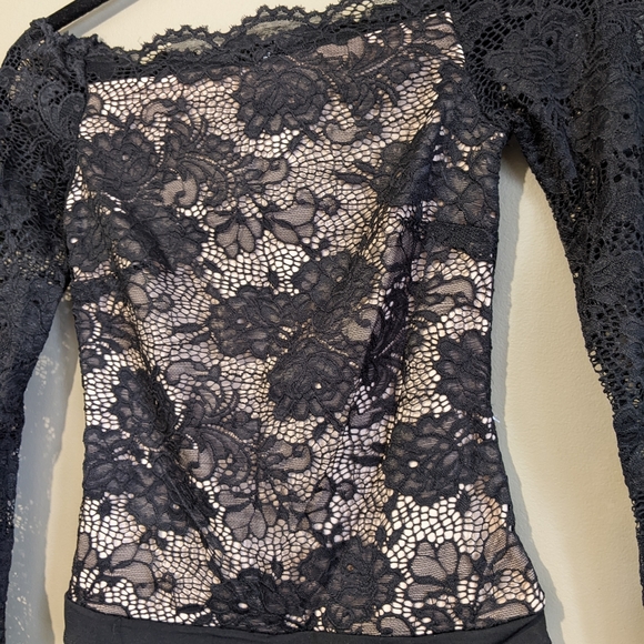 Dynamite | black lace bodysuit - Picture 2 of 5